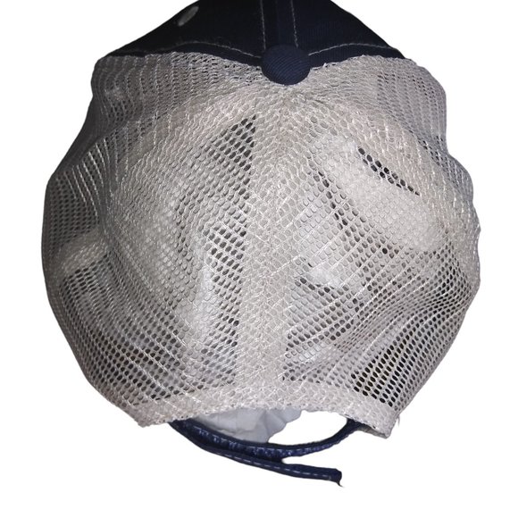 FORD INFINITY Blue and Tan Mesh Trucker Hat Ford Baseball Cap Mesh Hat OSFM - Picture 7 of 10